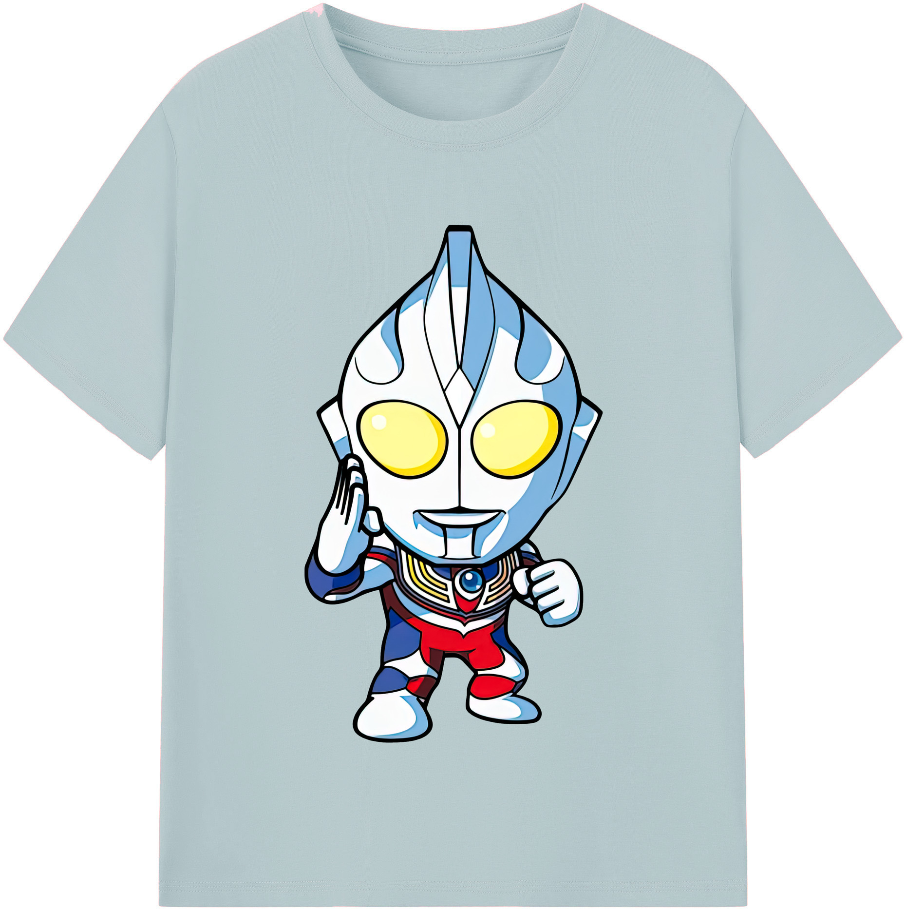 （画像用） ウルトラマン Ultraman 綿100％半袖Tシャツ（フロントプリント）
